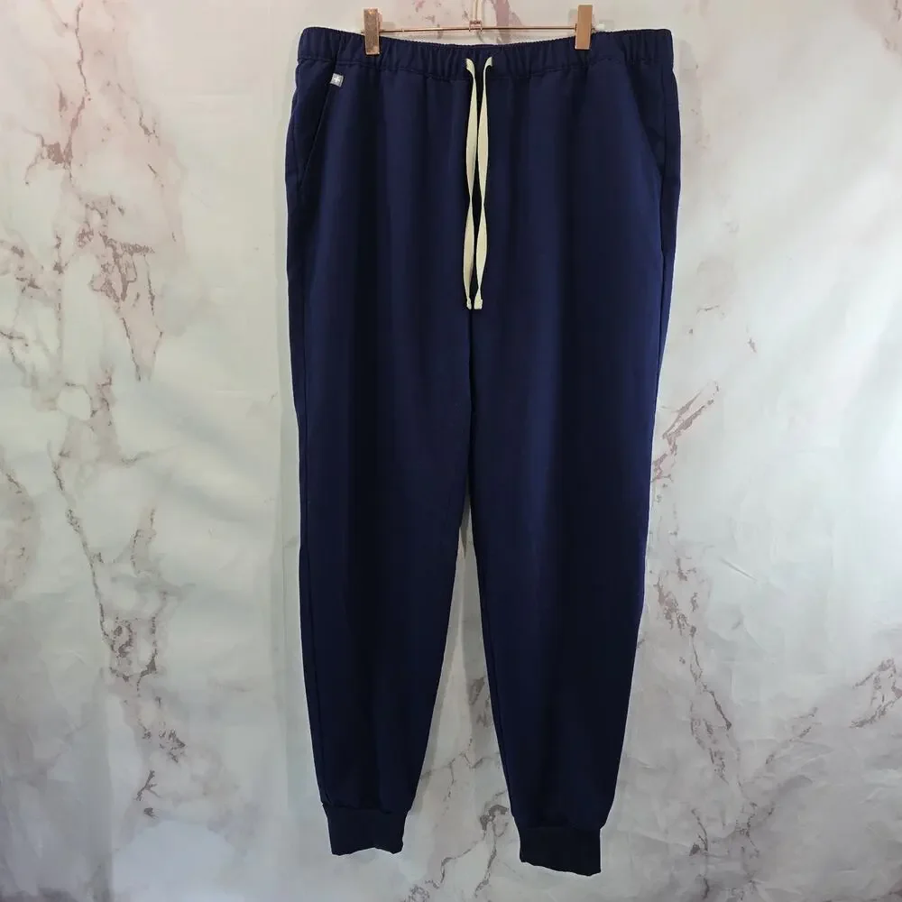 Figs Tansen Pants Men XL T Blue Navy Bottom Cargo 1000203 5655 Joggers